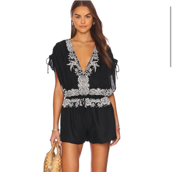 Free People Pants - Free people Weila romper - size Small